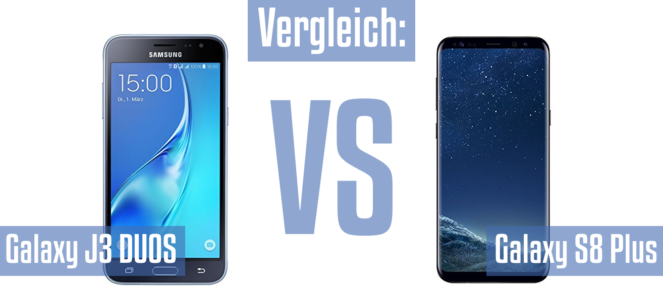 Samsung Galaxy J3 DUOS und Samsung Galaxy J3 DUOS im Vergleichstest