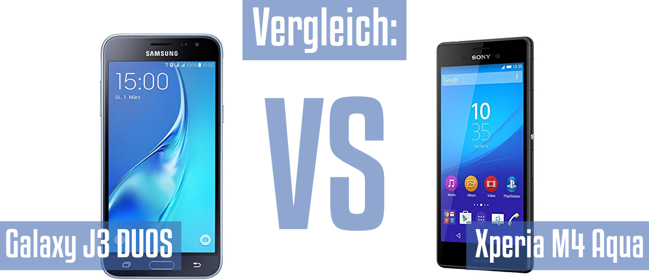 Samsung Galaxy J3 DUOS und Samsung Galaxy J3 DUOS im Vergleichstest