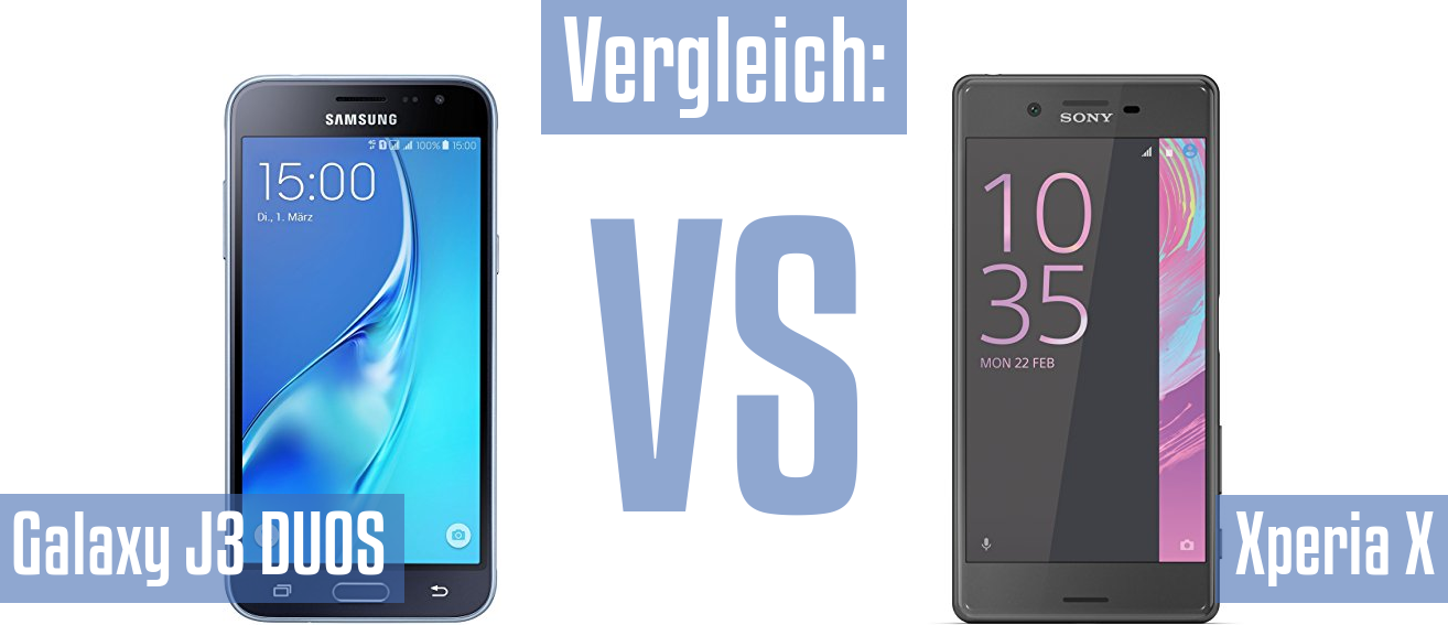 Samsung Galaxy J3 DUOS und Samsung Galaxy J3 DUOS im Vergleichstest