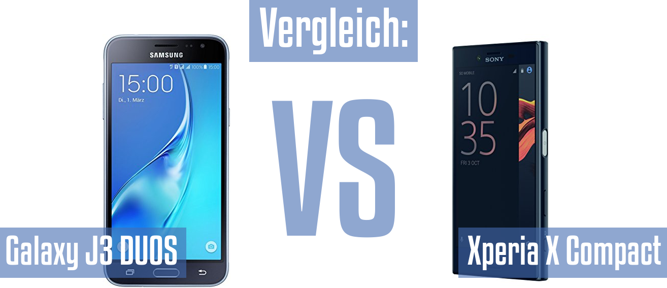 Samsung Galaxy J3 DUOS und Samsung Galaxy J3 DUOS im Vergleichstest