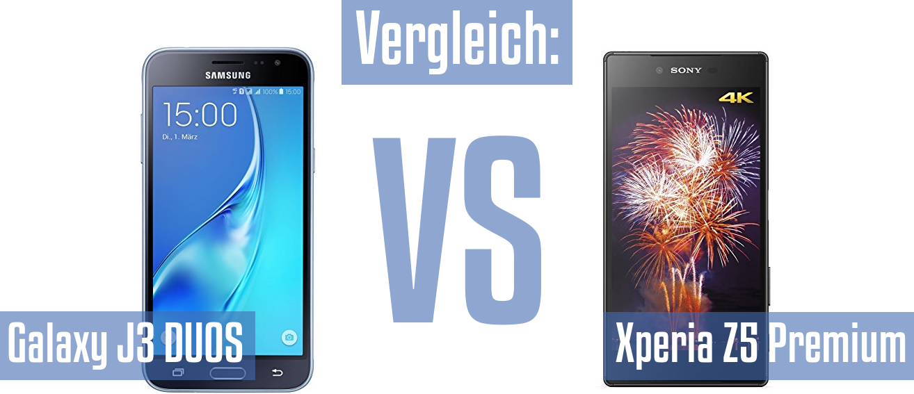 Samsung Galaxy J3 DUOS und Samsung Galaxy J3 DUOS im Vergleichstest