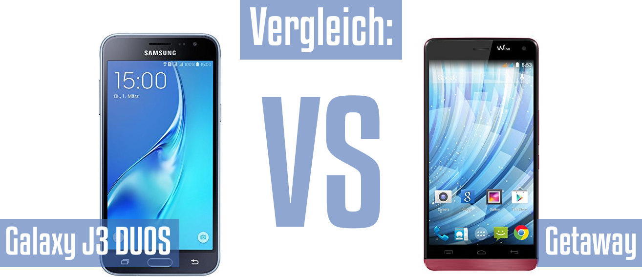 Samsung Galaxy J3 DUOS und Samsung Galaxy J3 DUOS im Vergleichstest