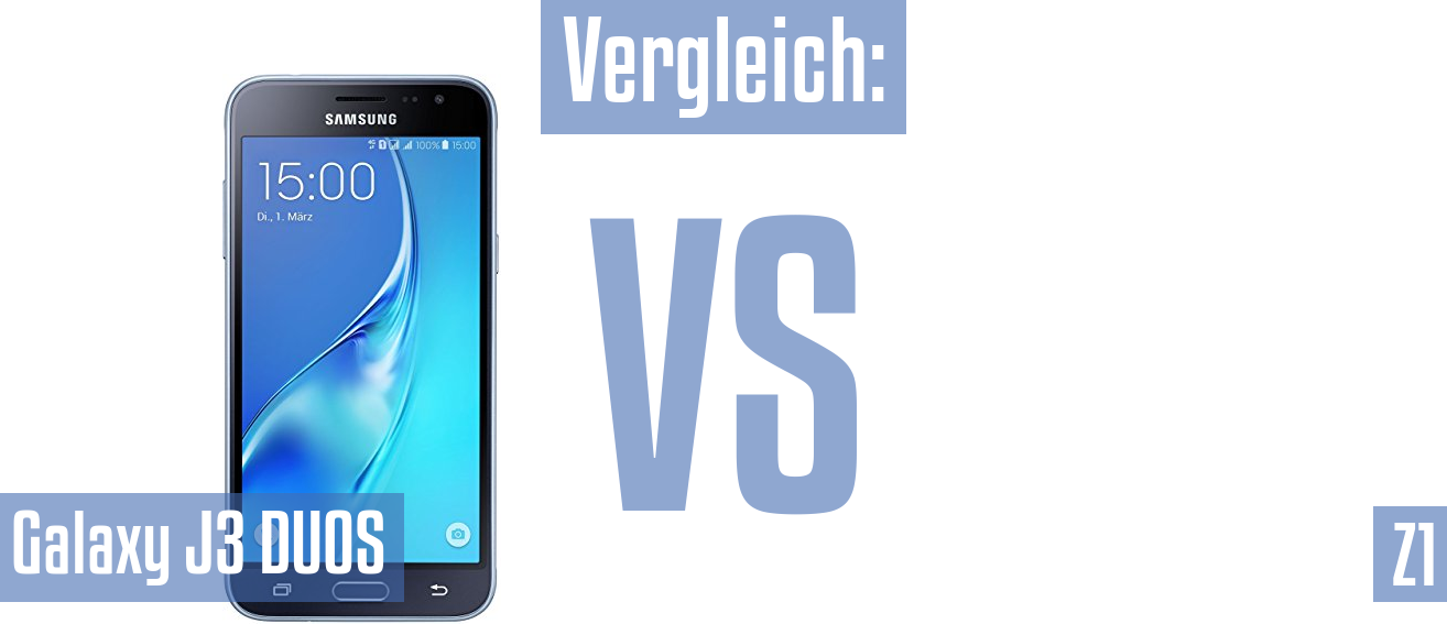 Samsung Galaxy J3 DUOS und Samsung Galaxy J3 DUOS im Vergleichstest