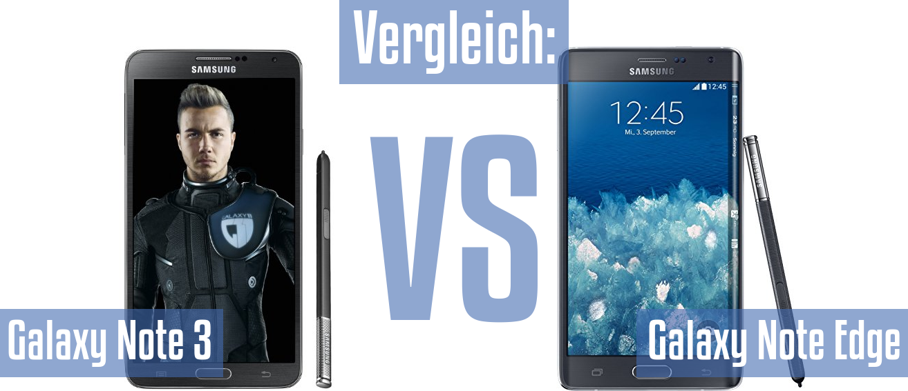 Samsung Galaxy Note 3 und Samsung Galaxy Note 3 im Vergleichstest