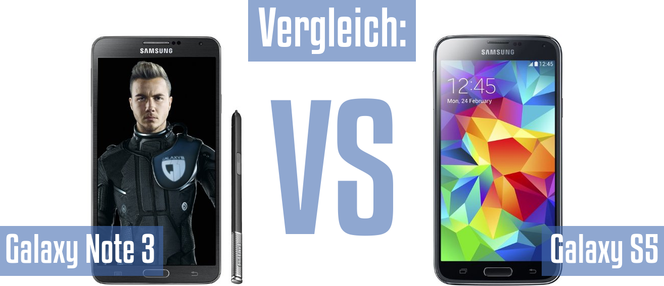 Samsung Galaxy Note 3 und Samsung Galaxy Note 3 im Vergleichstest