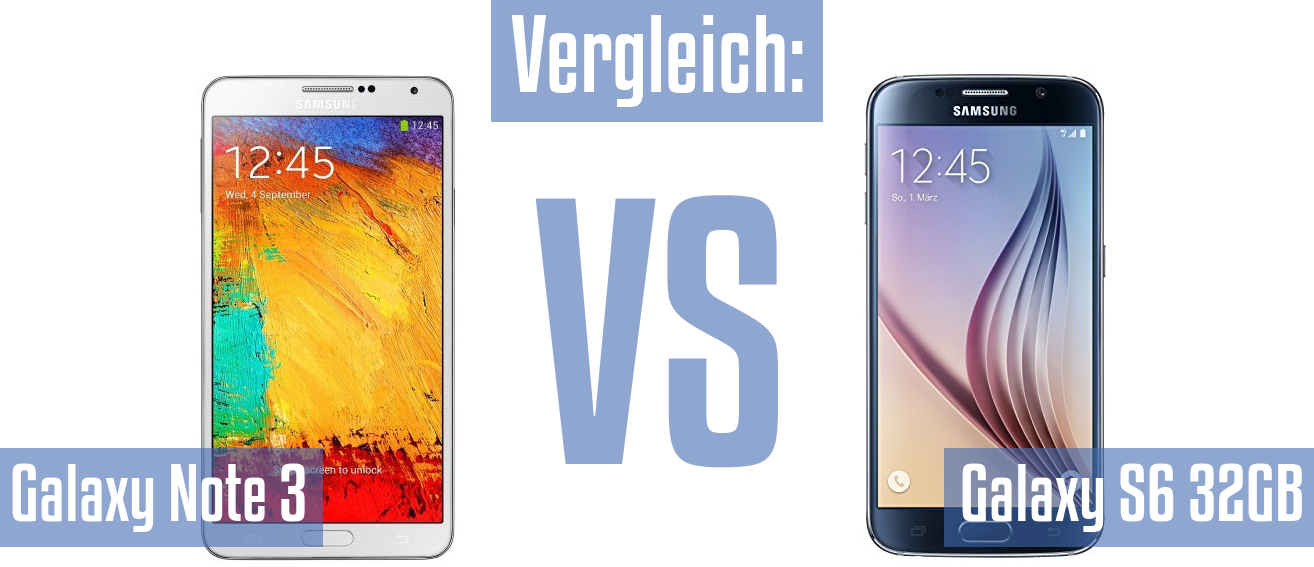 Samsung Galaxy Note 3 und Samsung Galaxy Note 3 im Vergleichstest