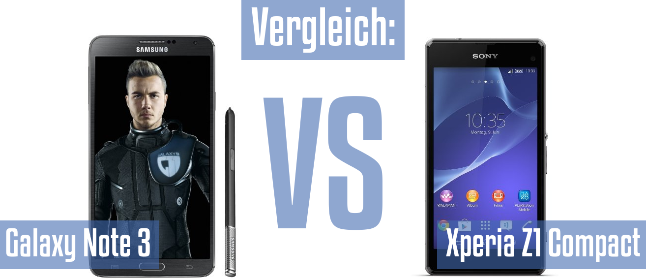 Samsung Galaxy Note 3 und Samsung Galaxy Note 3 im Vergleichstest