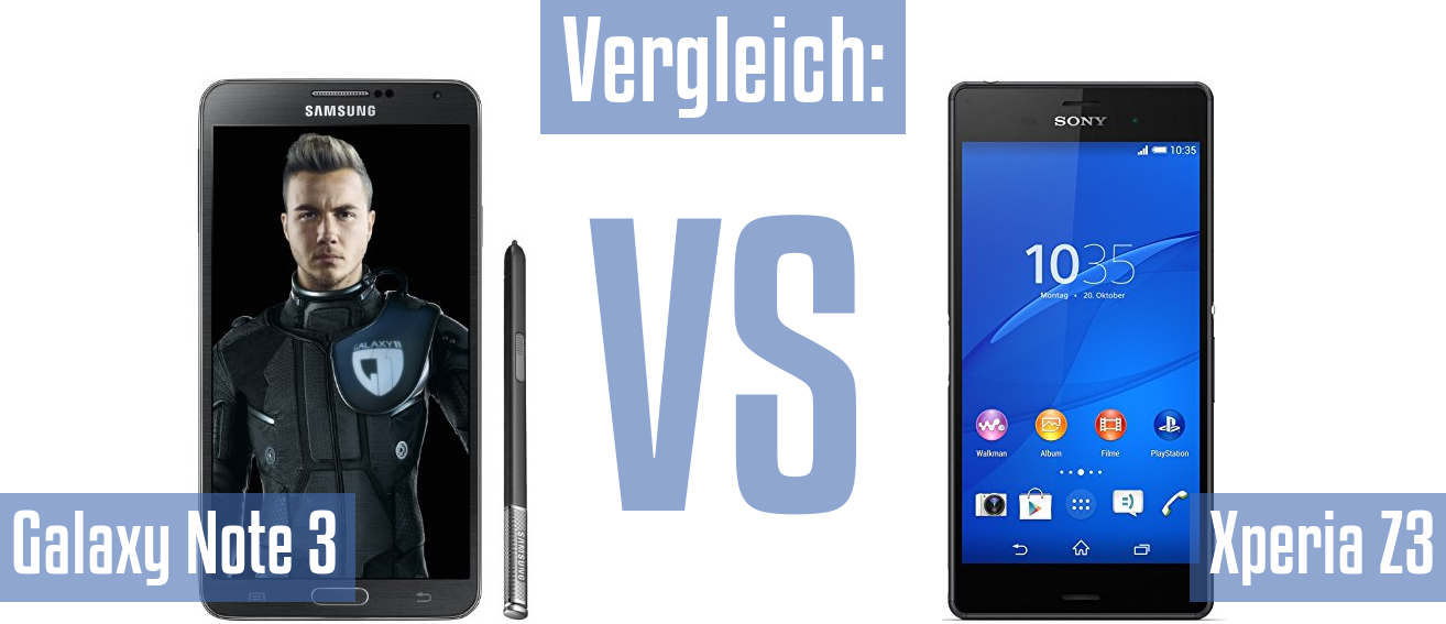 Samsung Galaxy Note 3 und Samsung Galaxy Note 3 im Vergleichstest