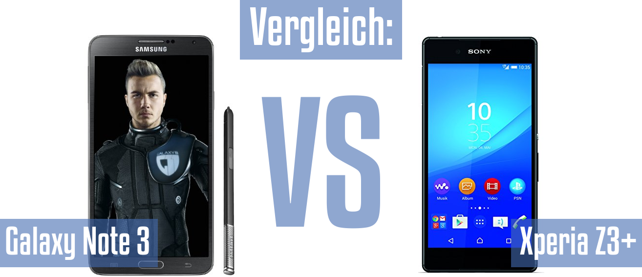 Samsung Galaxy Note 3 und Samsung Galaxy Note 3 im Vergleichstest