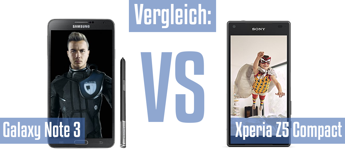 Samsung Galaxy Note 3 und Samsung Galaxy Note 3 im Vergleichstest