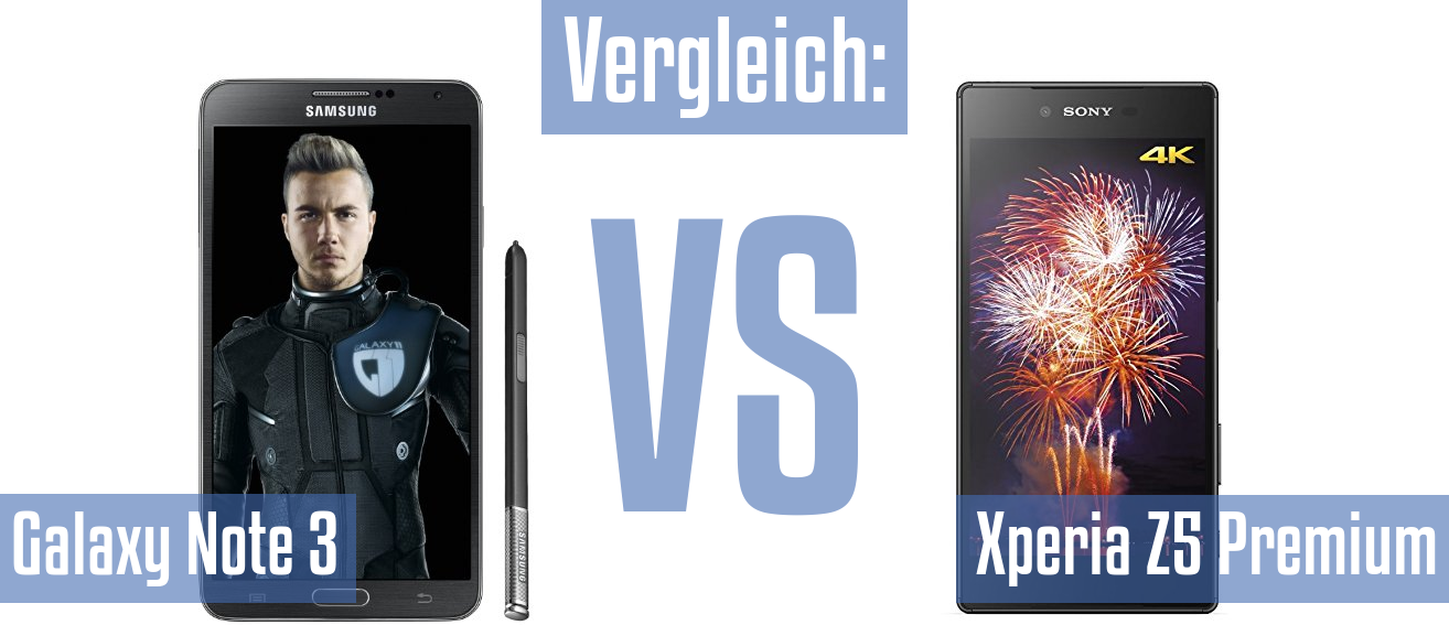 Samsung Galaxy Note 3 und Samsung Galaxy Note 3 im Vergleichstest