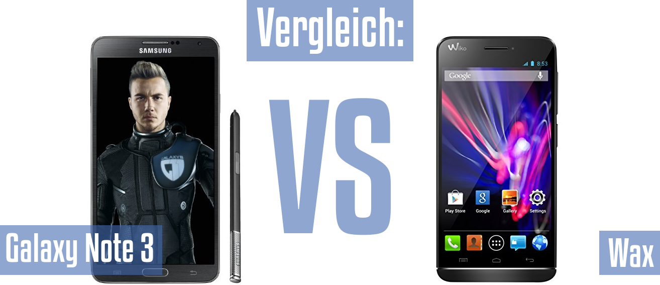 Samsung Galaxy Note 3 und Samsung Galaxy Note 3 im Vergleichstest