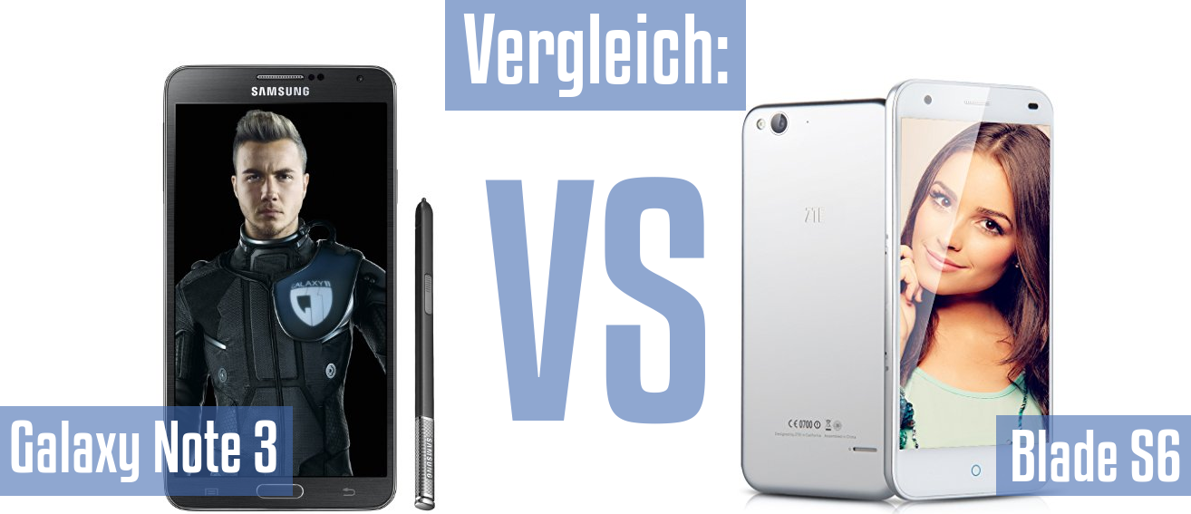 Samsung Galaxy Note 3 und Samsung Galaxy Note 3 im Vergleichstest