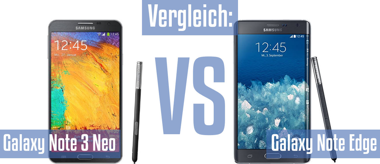 Samsung Galaxy Note 3 Neo und Samsung Galaxy Note 3 Neo im Vergleichstest