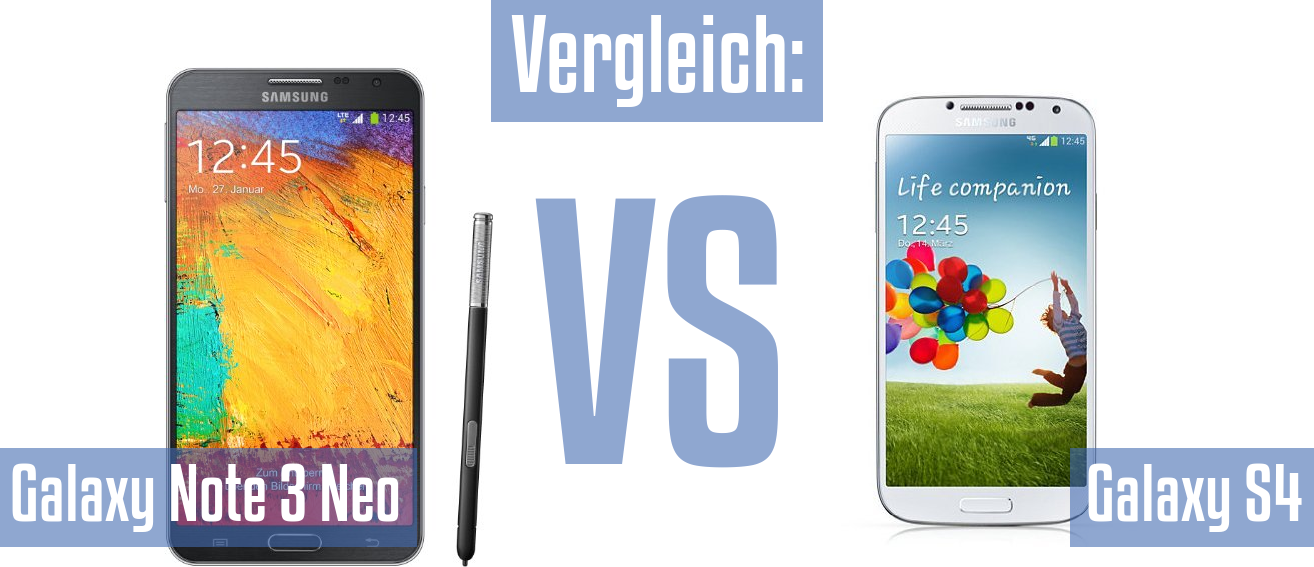 Samsung Galaxy Note 3 Neo und Samsung Galaxy Note 3 Neo im Vergleichstest