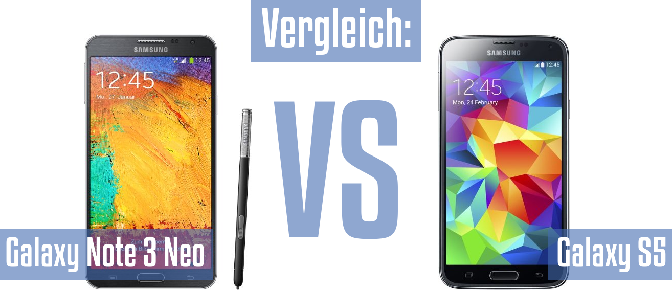 Samsung Galaxy Note 3 Neo und Samsung Galaxy Note 3 Neo im Vergleichstest