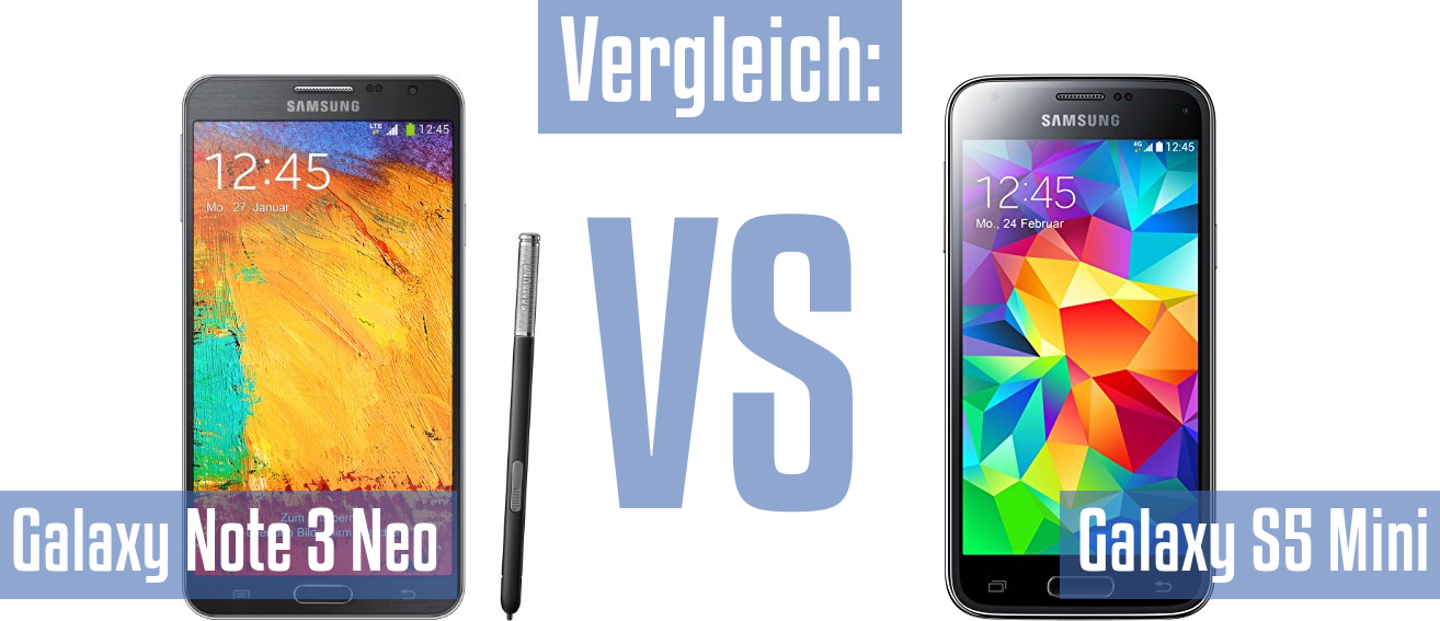 Samsung Galaxy Note 3 Neo und Samsung Galaxy Note 3 Neo im Vergleichstest