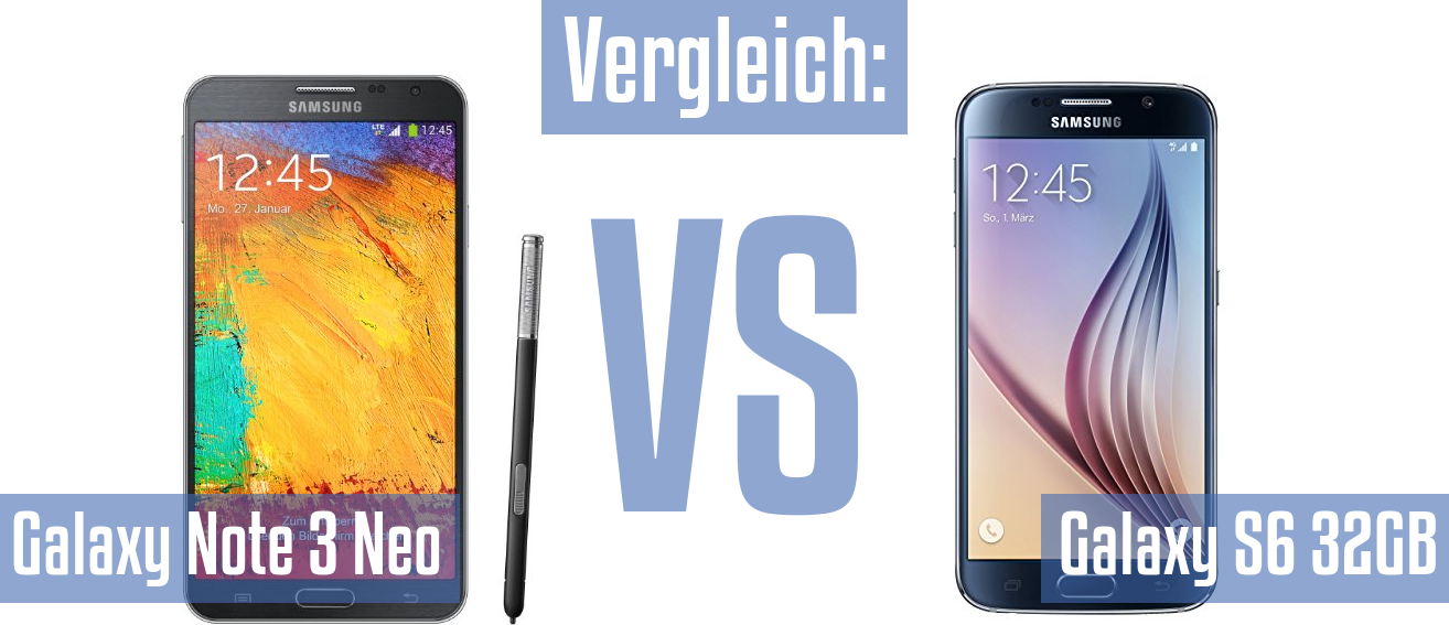 Samsung Galaxy Note 3 Neo und Samsung Galaxy Note 3 Neo im Vergleichstest