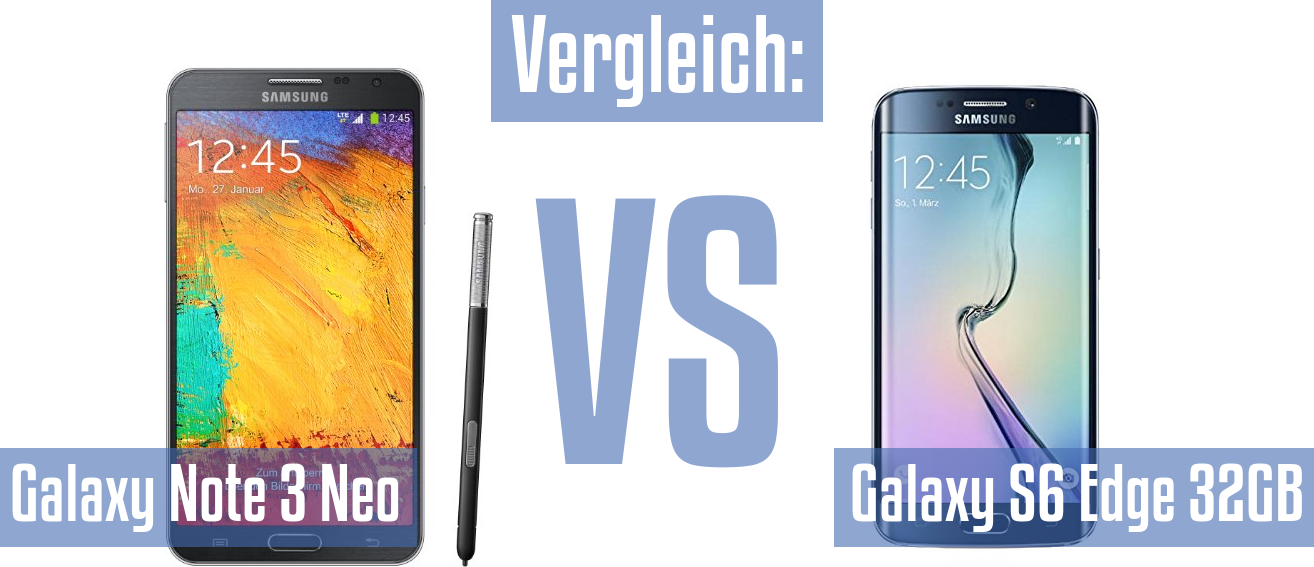 Samsung Galaxy Note 3 Neo und Samsung Galaxy Note 3 Neo im Vergleichstest