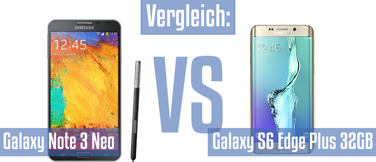 Samsung Galaxy Note 3 Neo und Samsung Galaxy Note 3 Neo im Vergleichstest