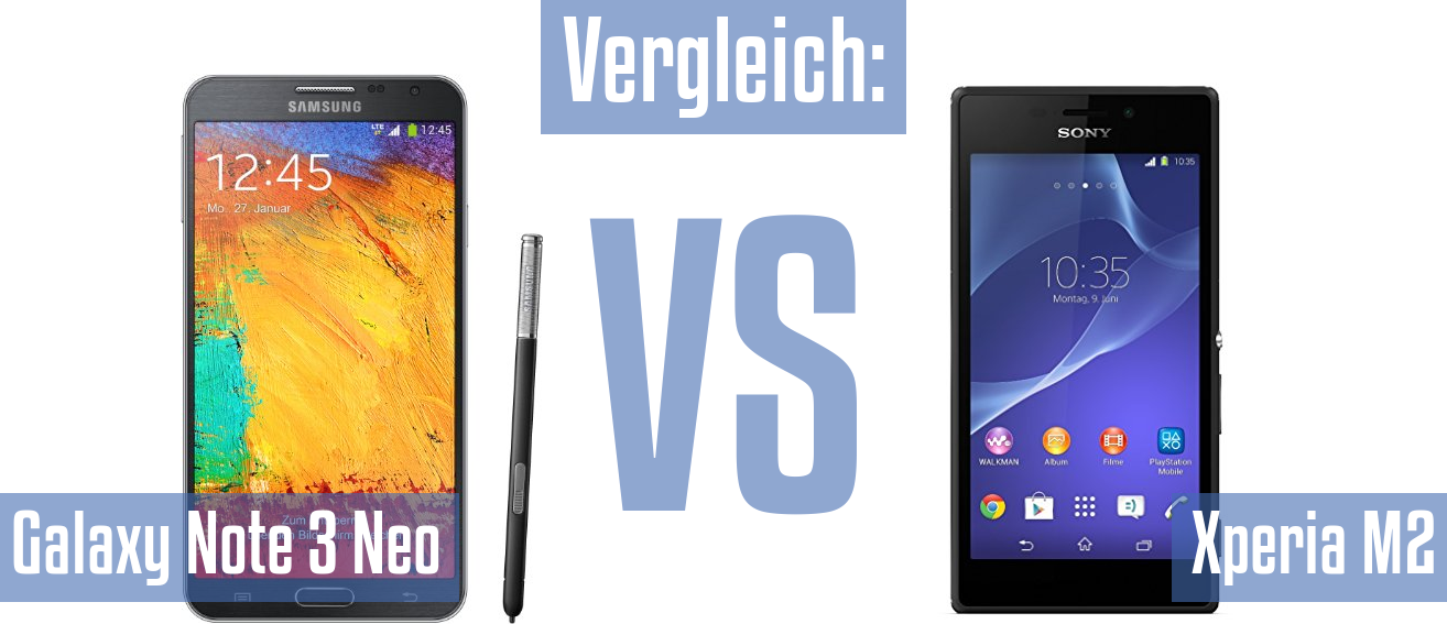 Samsung Galaxy Note 3 Neo und Samsung Galaxy Note 3 Neo im Vergleichstest