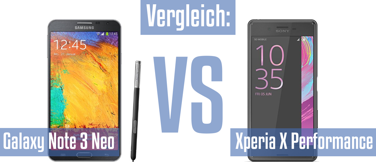 Samsung Galaxy Note 3 Neo und Samsung Galaxy Note 3 Neo im Vergleichstest