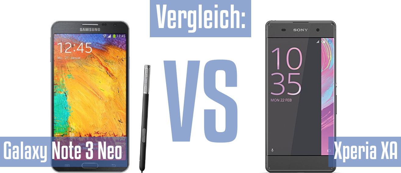Samsung Galaxy Note 3 Neo und Samsung Galaxy Note 3 Neo im Vergleichstest