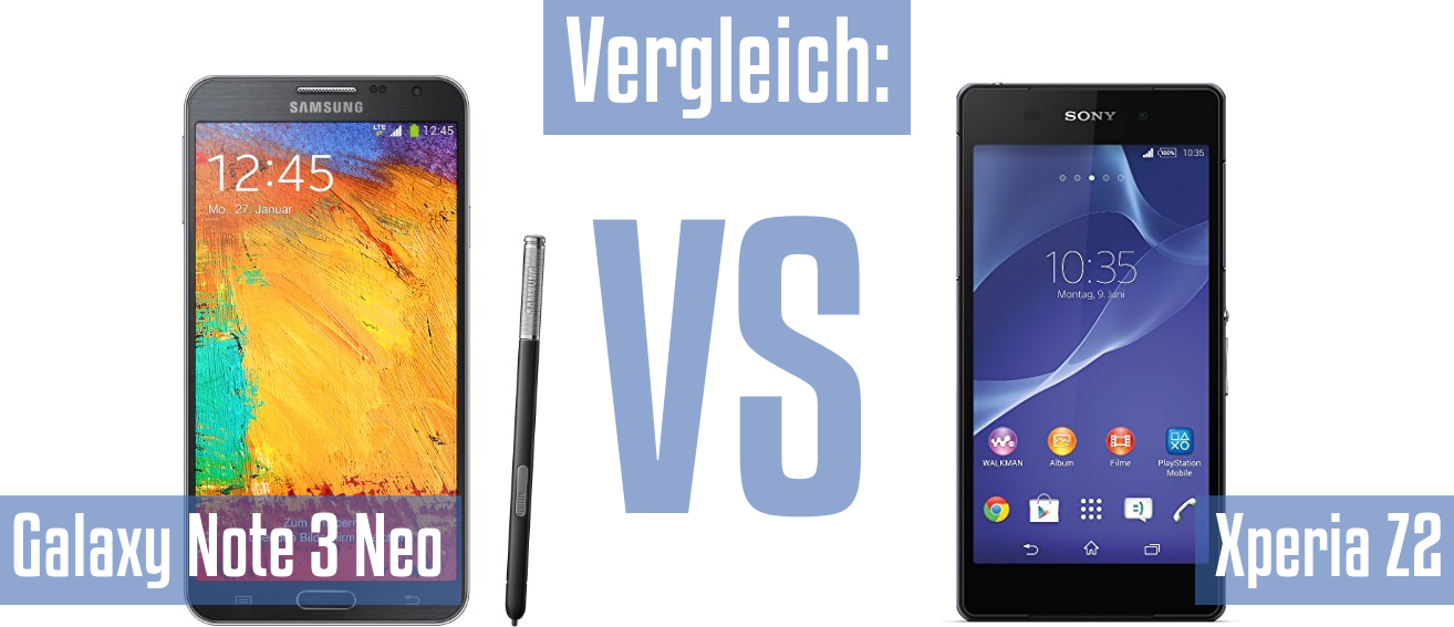 Samsung Galaxy Note 3 Neo und Samsung Galaxy Note 3 Neo im Vergleichstest