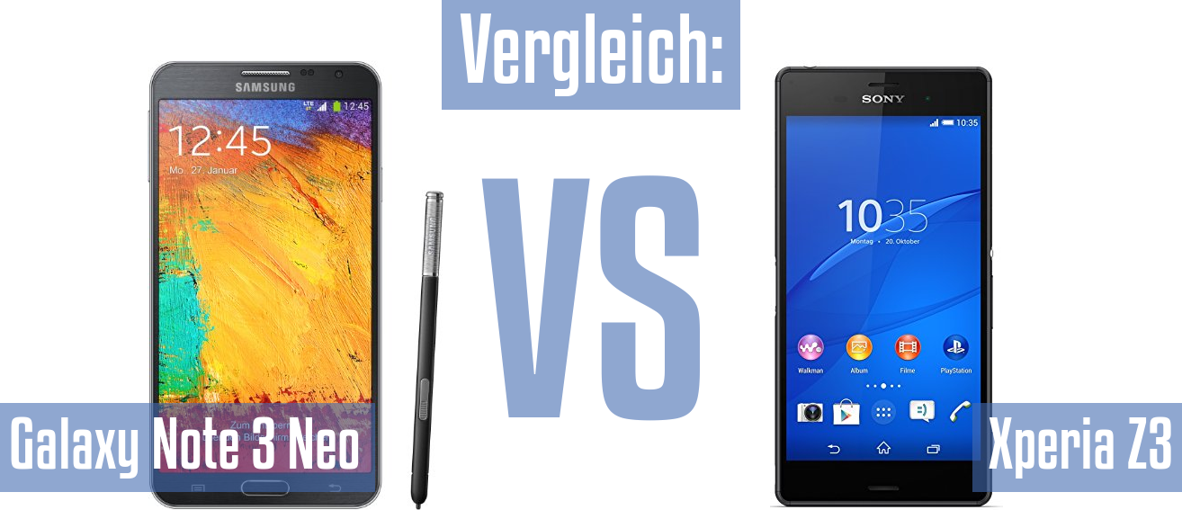 Samsung Galaxy Note 3 Neo und Samsung Galaxy Note 3 Neo im Vergleichstest