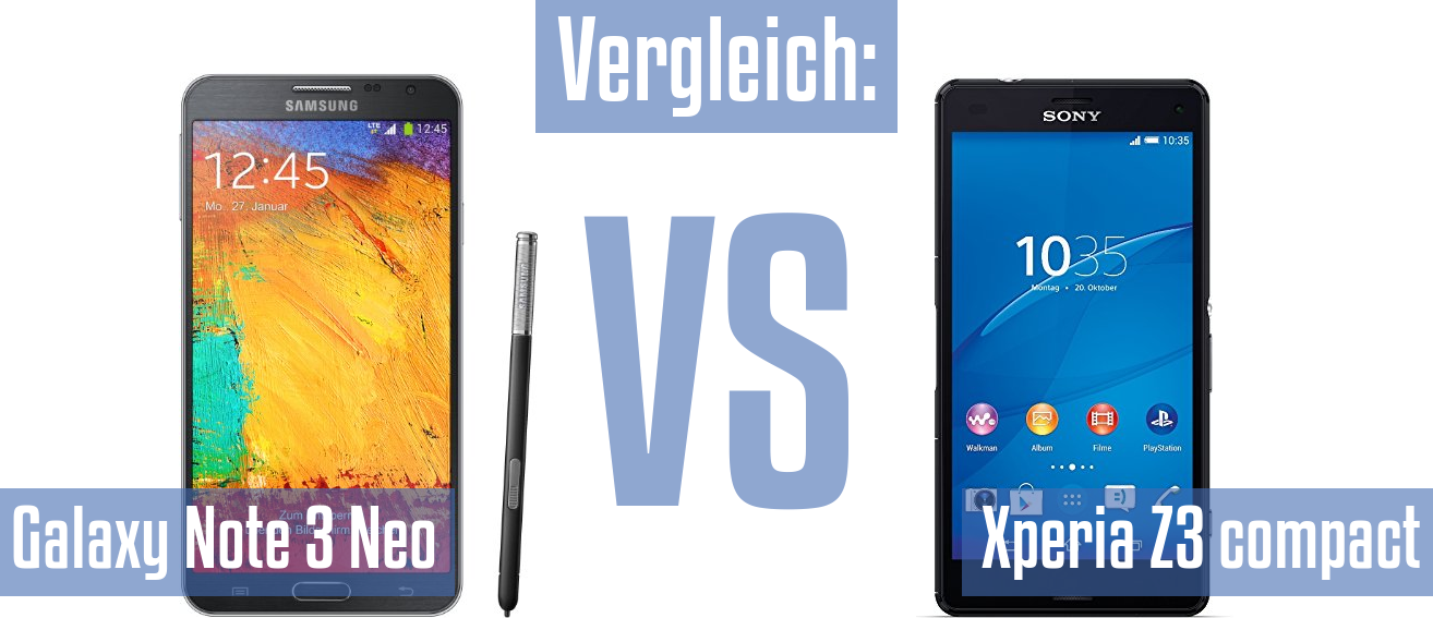 Samsung Galaxy Note 3 Neo und Samsung Galaxy Note 3 Neo im Vergleichstest