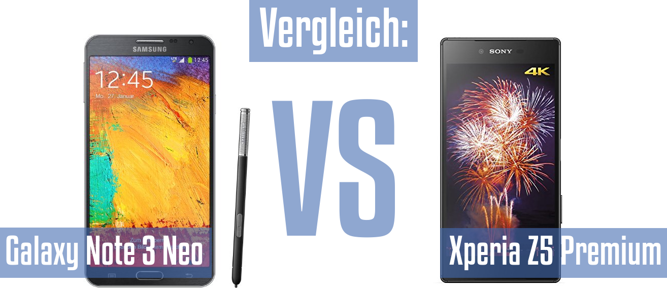 Samsung Galaxy Note 3 Neo und Samsung Galaxy Note 3 Neo im Vergleichstest