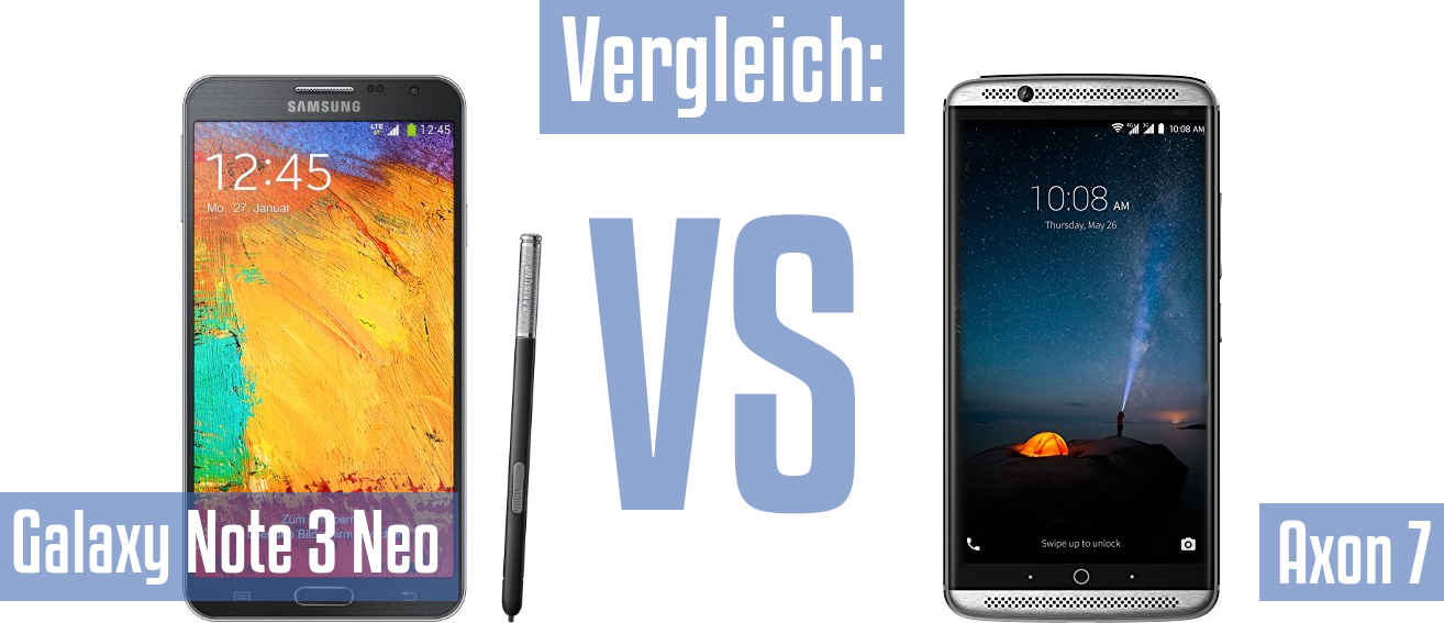 Samsung Galaxy Note 3 Neo und Samsung Galaxy Note 3 Neo im Vergleichstest