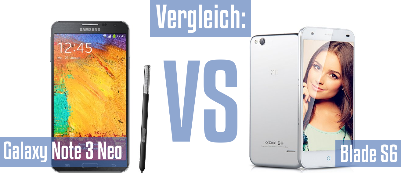 Samsung Galaxy Note 3 Neo und Samsung Galaxy Note 3 Neo im Vergleichstest