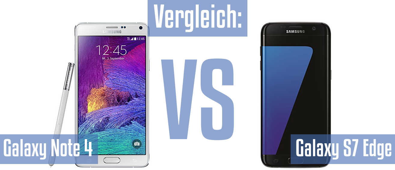 Samsung Galaxy Note 4 und Samsung Galaxy Note 4 im Vergleichstest