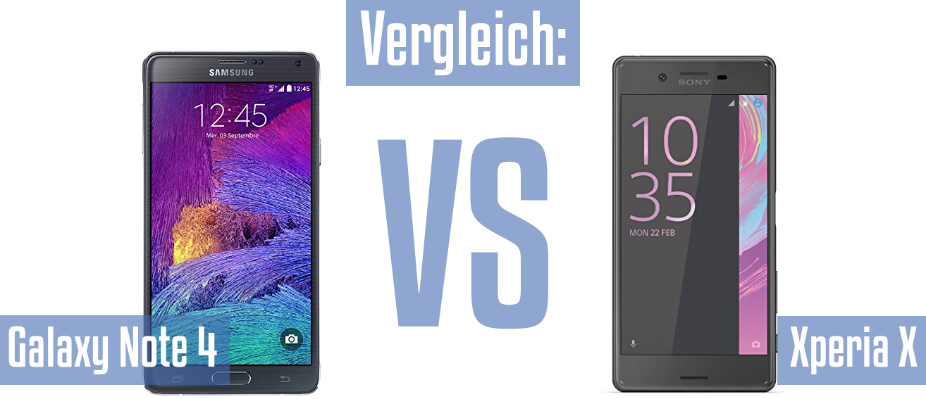 Samsung Galaxy Note 4 und Samsung Galaxy Note 4 im Vergleichstest