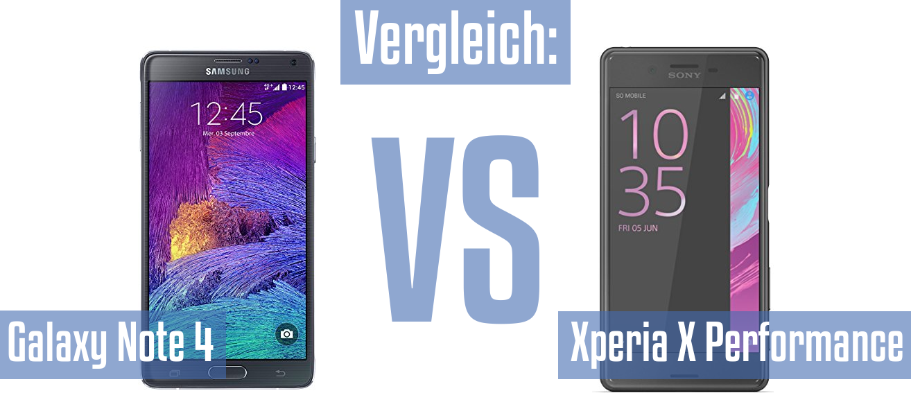 Samsung Galaxy Note 4 und Samsung Galaxy Note 4 im Vergleichstest