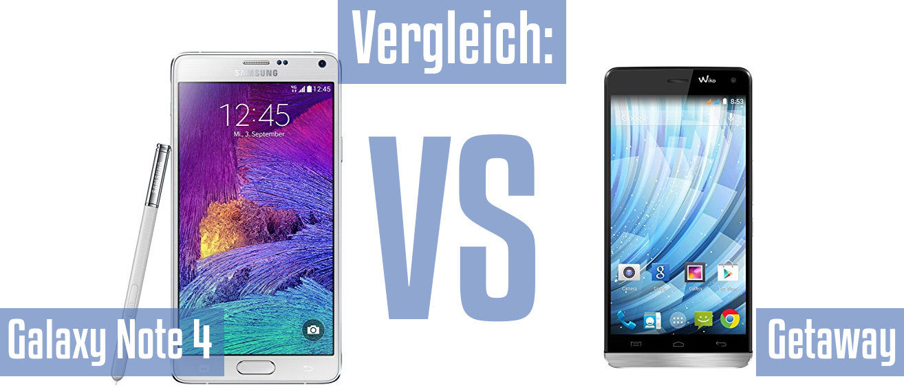 Samsung Galaxy Note 4 und Samsung Galaxy Note 4 im Vergleichstest