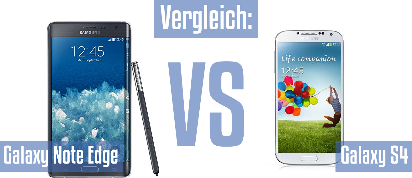 Samsung Galaxy Note Edge und Samsung Galaxy Note Edge im Vergleichstest