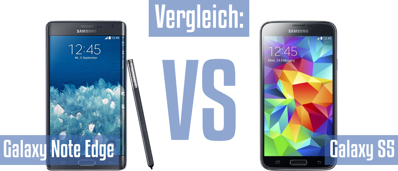 Samsung Galaxy Note Edge und Samsung Galaxy Note Edge im Vergleichstest