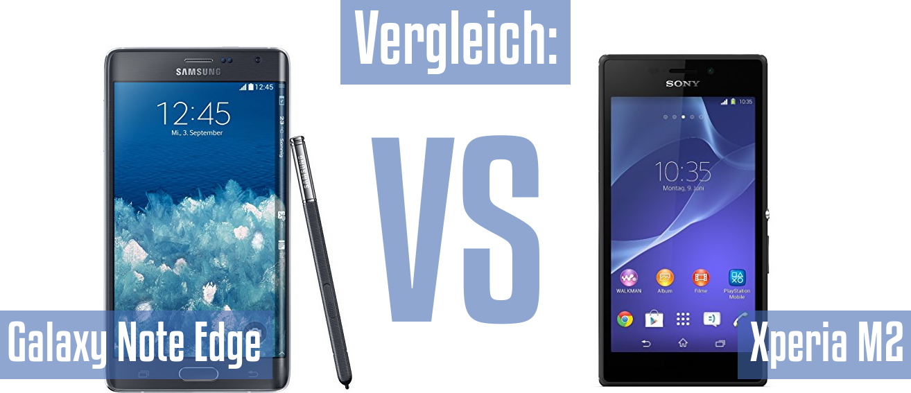 Samsung Galaxy Note Edge und Samsung Galaxy Note Edge im Vergleichstest