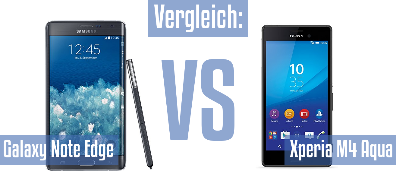 Samsung Galaxy Note Edge und Samsung Galaxy Note Edge im Vergleichstest