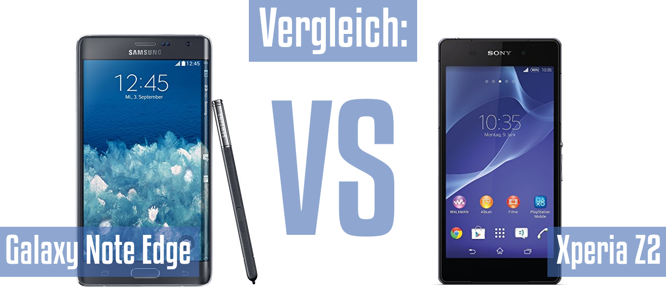 Samsung Galaxy Note Edge und Samsung Galaxy Note Edge im Vergleichstest