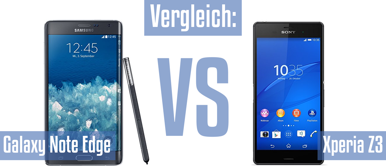 Samsung Galaxy Note Edge und Samsung Galaxy Note Edge im Vergleichstest