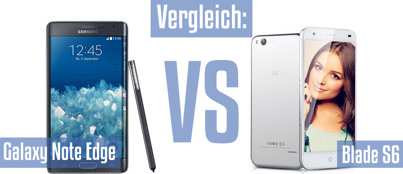 Samsung Galaxy Note Edge und Samsung Galaxy Note Edge im Vergleichstest