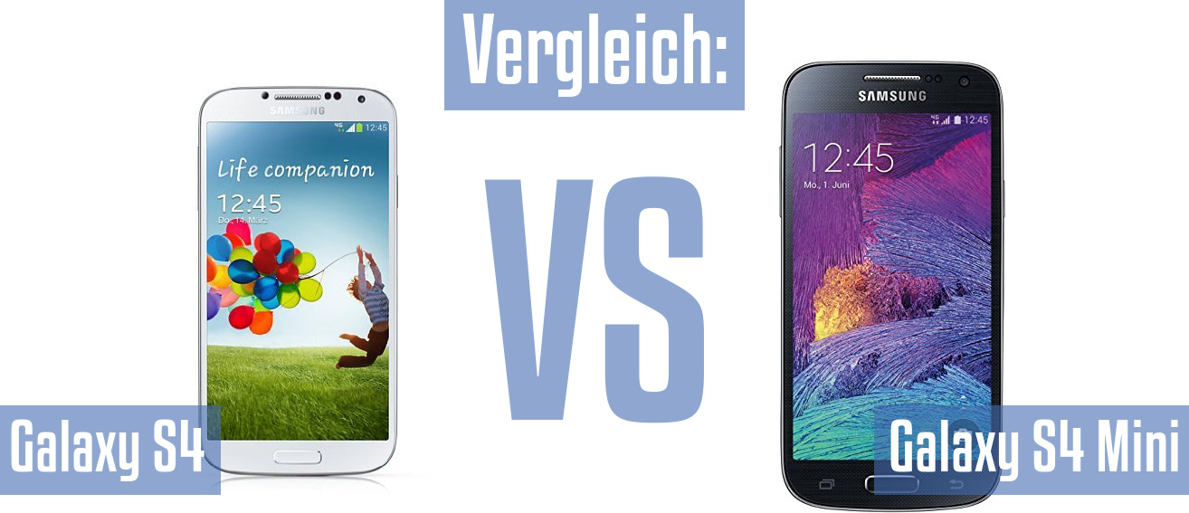 Samsung Galaxy S4 und Samsung Galaxy S4 im Vergleichstest