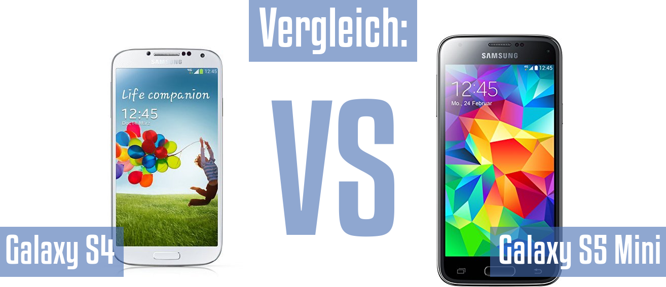 Samsung Galaxy S4 und Samsung Galaxy S4 im Vergleichstest