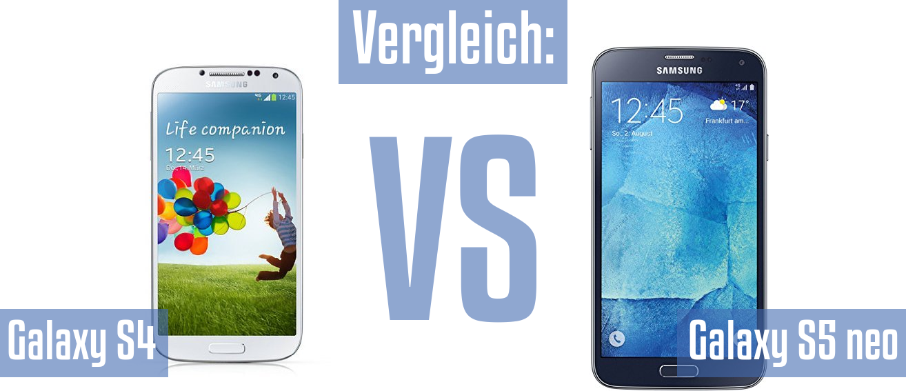 Samsung Galaxy S4 und Samsung Galaxy S4 im Vergleichstest