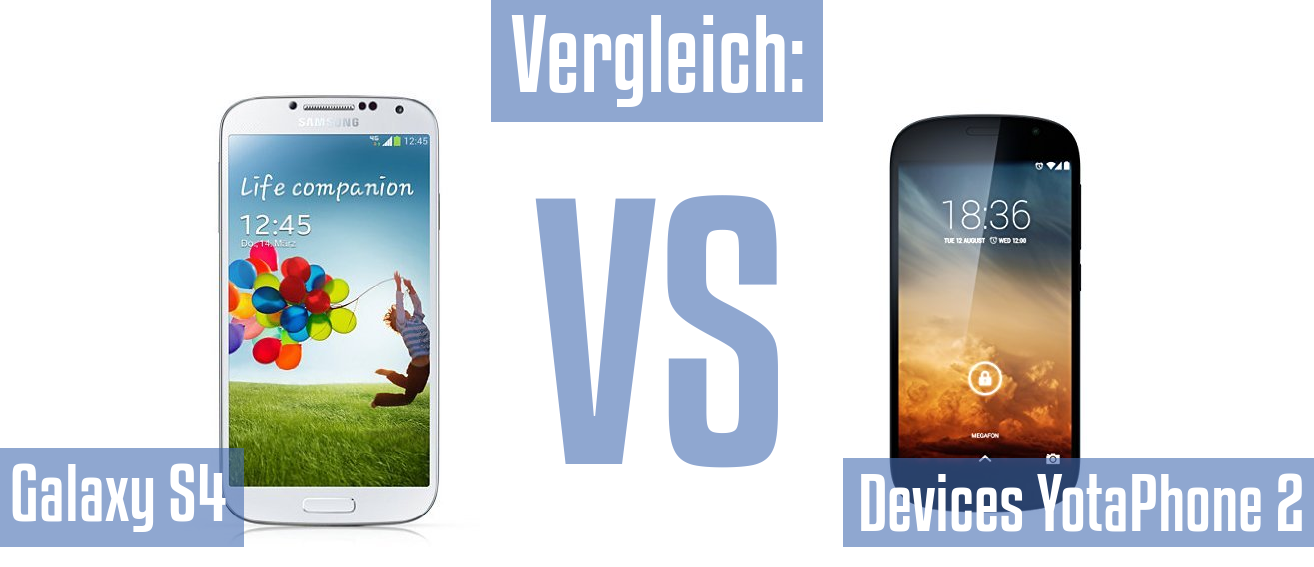 Samsung Galaxy S4 und Samsung Galaxy S4 im Vergleichstest