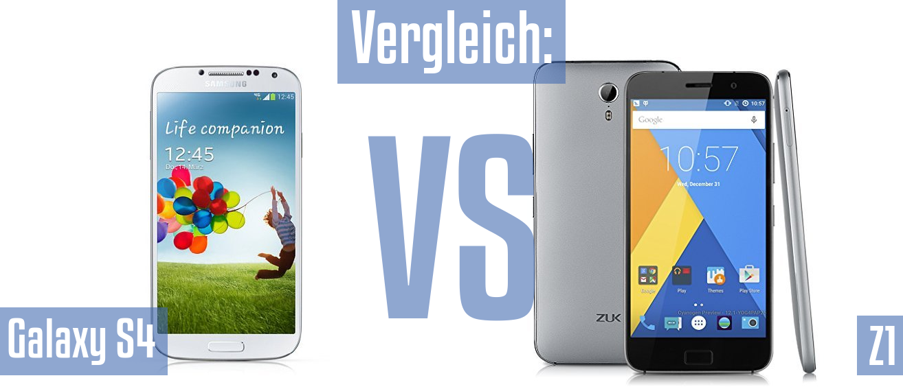 Samsung Galaxy S4 und Samsung Galaxy S4 im Vergleichstest