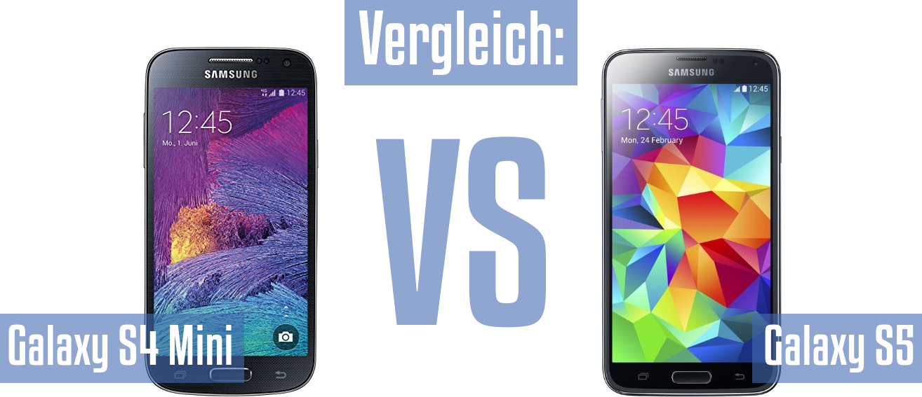 Samsung Galaxy S4 Mini und Samsung Galaxy S4 Mini im Vergleichstest